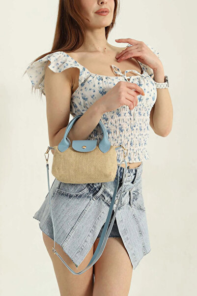 themoiss Çapraz Askılı Mini Boy Deri Kadın Çanta,El,Kol,Omuz Çantası