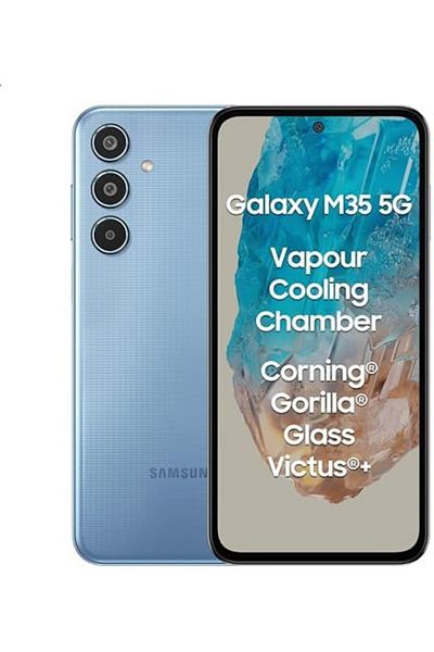 Samsung Galaxy M35 5G (8GB RAM, 128GB Storage) | Corning Gorilla Glass Victus+ | 6000mAh Battery | 1