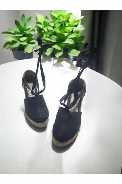 GokceKundura06 Stringed Heel Sandals