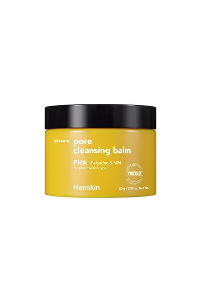 Hanskin Balsam pentru îndepărtarea machiajului (cu efect purificator, pe bază de acizi PHA), Hanskin, 80 ml