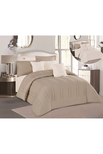 Mark Double-sided hotel bedspread, designed to give you a sleep among the clouds, made of the finest microfiber, size 230*250 cm