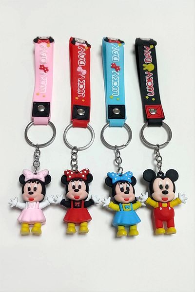Silahlı Tower Çzgflm Silicone Keychain