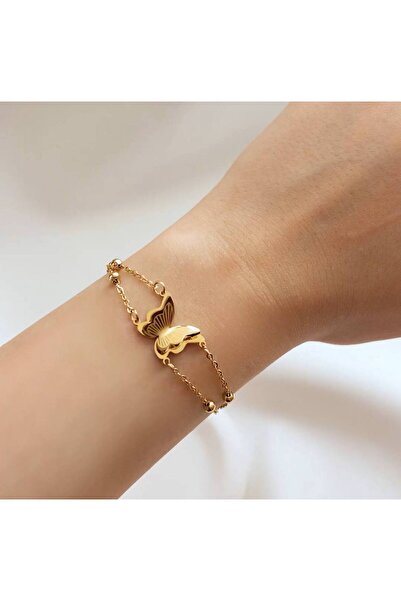 Minne Jewelry-Accessory سوار الفراشة - سوار الفراشة الفولاذية - سوار الفراشة ...