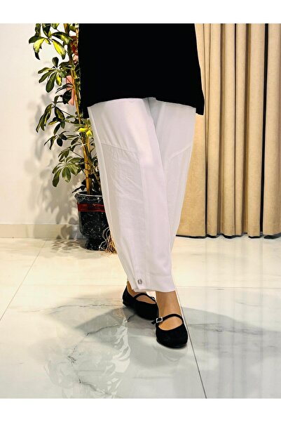 Yusuf Özdemir YUSUF ÖZDEMİR PARAŞÜT KUMAŞ DETAYLI PANTOLON