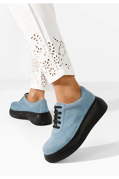 B T Shoes Pantofi casual cu platformă Dalisa V2 denim