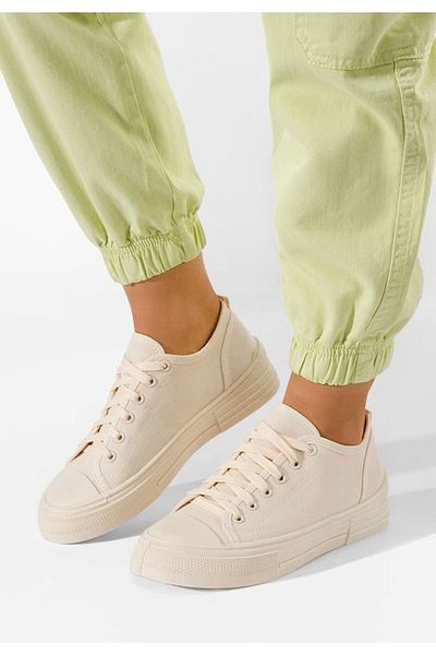 B T Shoes Tenisi dama Grenola bej