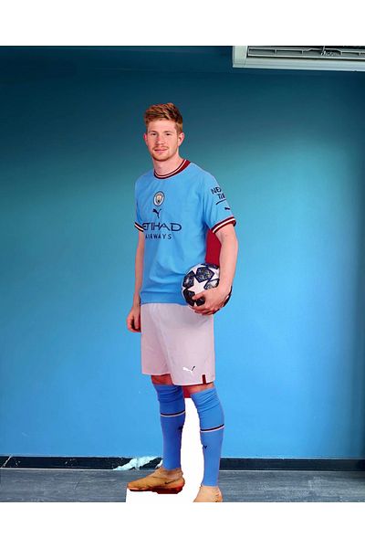 dakik reklam Kevin De Bruyne Model Full Size Model with Legs
