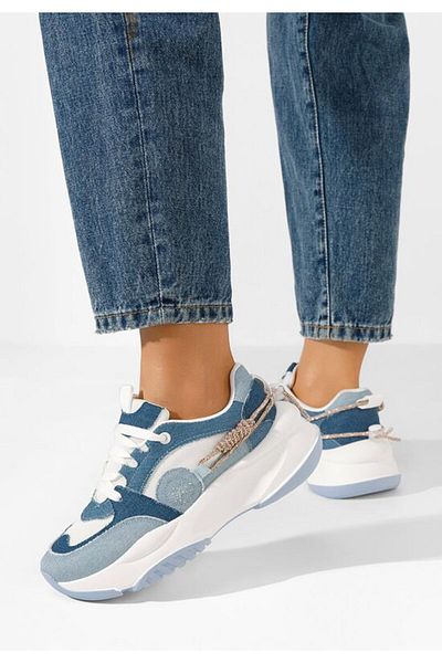 B T Shoes Teniși de damă Anouki denim