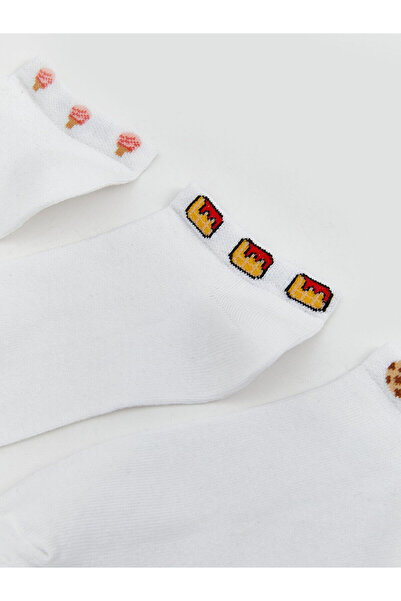 LC Waikiki Ciorapi de damă imprimați de sezon nou, pachet de 5 - S58940Z8