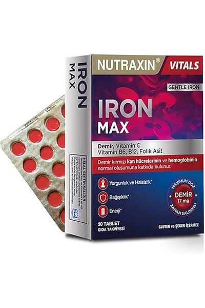 Nutraxin Iron Max 30 tablets