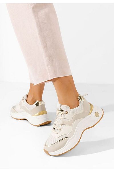 B T Shoes Teniși bej pentru femei Hiurrem