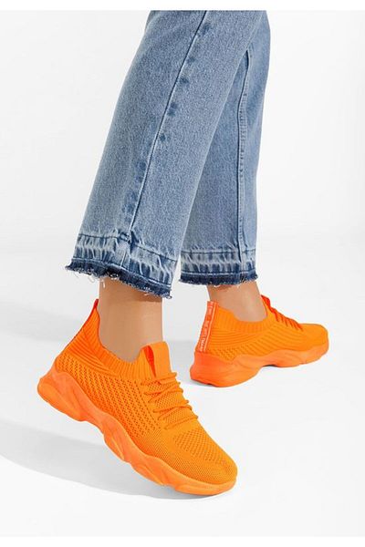 B T Shoes Anastasia women's orange sports shoes