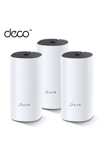 TP-LINK Deco M4 (3-Pack) AC1200 Gigabit Advanced Whole Home Mesh Wi-Fi System
