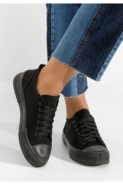 B T Shoes Women's Grenola black sneakers