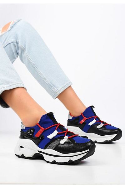 B T Shoes Sneakers dama Ruskin Albastri