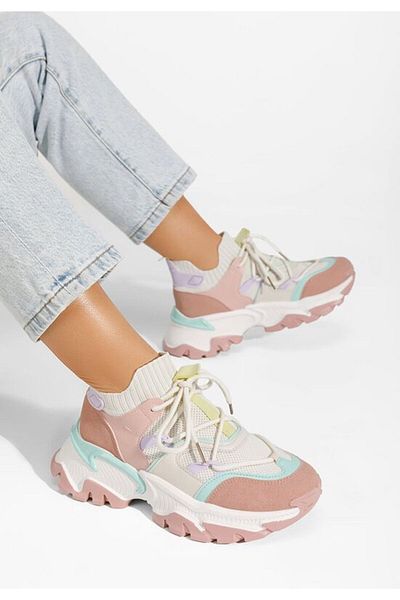 B T Shoes Teniși Andrasta multicolori pentru femei