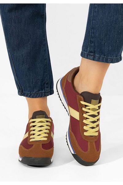 B T Shoes Women's sneakers Nichita burgundy