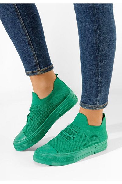 B T Shoes Tenisi dama Beverly verzi