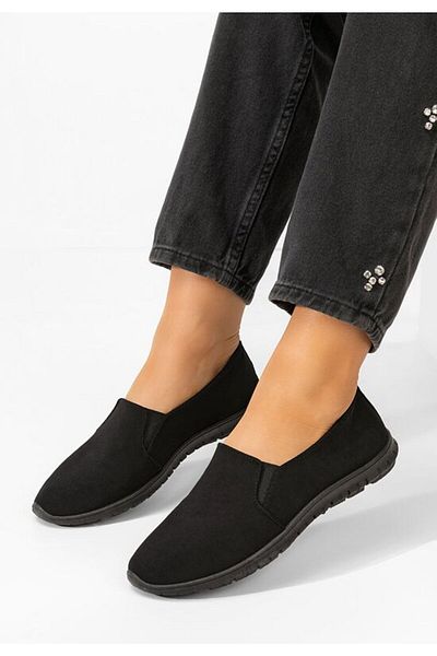 B T Shoes Tenisi Slip-On Gretia negri