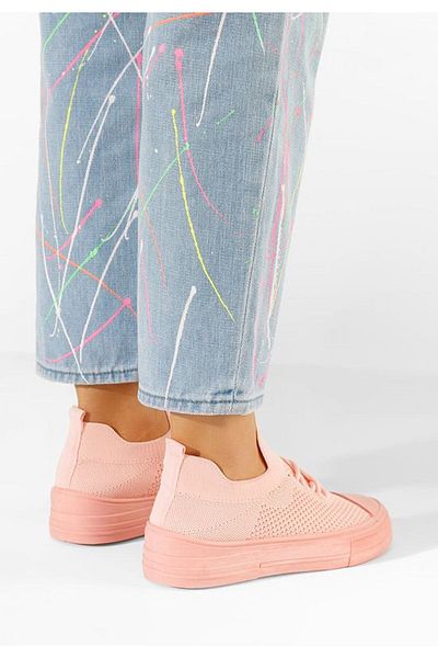 B T Shoes Beverly women's pink sneakers