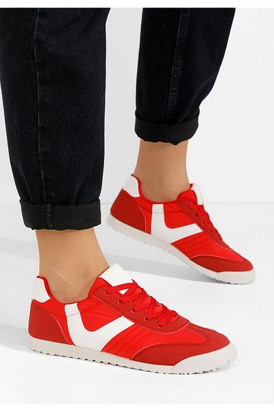 B T Shoes Women's sneakers Cleta red