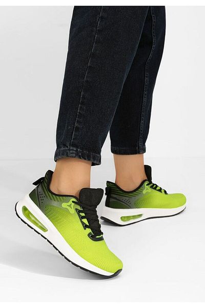 B T Shoes Jeremya women's green sports shoes