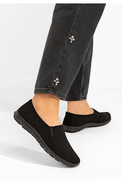 B T Shoes Tenisi Slip-On Gretia negri