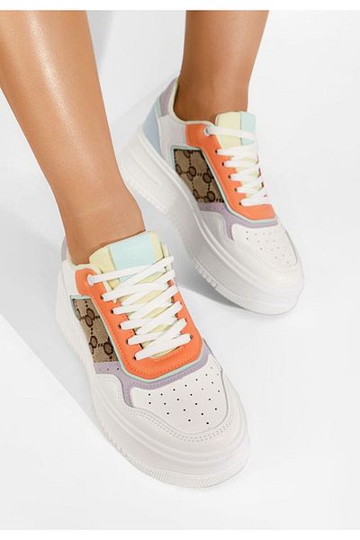 B T Shoes Teniși dama Rolivena V2 multicolori