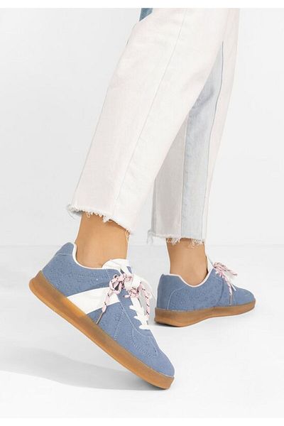 B T Shoes Sneakers dama Lahoma albastri
