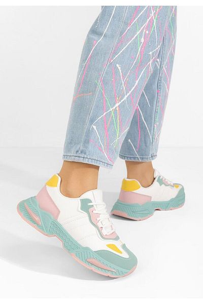 B T Shoes Teniși Elna multicolori pentru femei