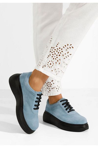 B T Shoes Pantofi casual cu platformă Dalisa V2 denim