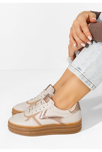 B T Shoes Sneakers dama Shawnna bej