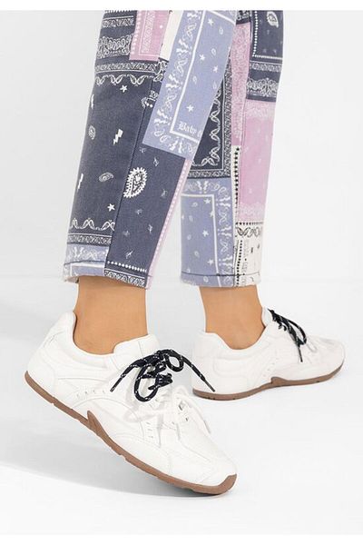 B T Shoes Teniși femei Idylla albi