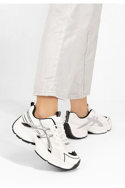B T Shoes Sneakers dama Epifania albi