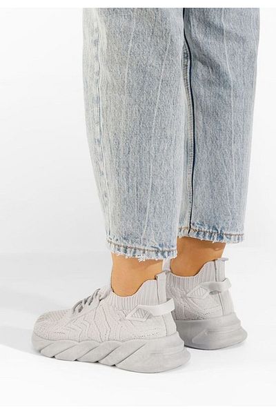 B T Shoes Sneakers dama Lydia gri
