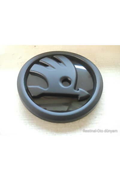 restinal “Skoda 90 mm Krom Arma Çift Bantlı Octavia A5 Yeti Rapid Roomster Uy...