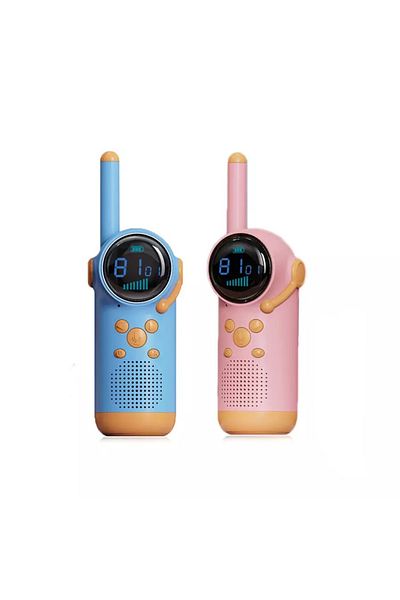 THD Set of 2 Walkie Talkie stations THD D22 for children, range up to 3 km