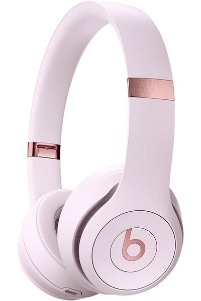 Beats Solo 4 – Wireless Bluetooth On-Ear Headphones, Up to 50 hours of Battery, Pink