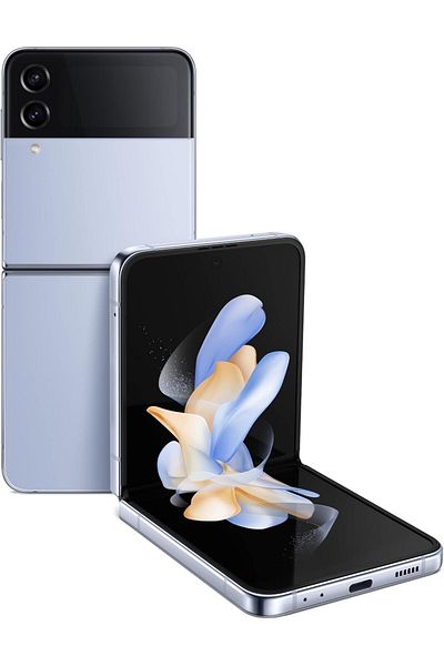 Samsung Galaxy Z Flip 4 Cell Phone, Factory Unlocked Android Smartphone, 256GB, Flex Mode, Hands Fre