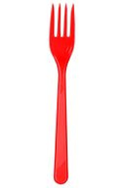 BKMC PARTY 25 قطعة شوكة، مجموعة شوكة حفلات عيد الميلاد البلاستيكية للاستعمال مرة واحدة