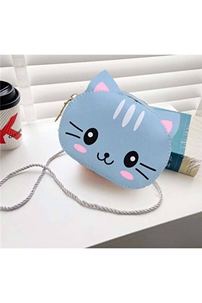 TAIKESEN Geanta mini de umar, TAIKESEN, forma pisica, albastra