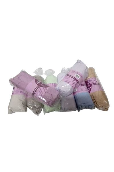 YANPA TİCARET Yanpa Trade Single 100/200cm Pillowcase Fitted Sheet Set 100/100 Cotton Breathable Texture