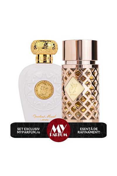 lattafa Set Opulent Musk + Jazzab Gold