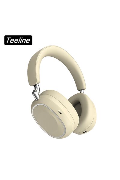 THD Casti wireless Over-Ear, TEELINE M32, ANC adaptiv Bluetooth 5.4, pure bass sound, autonomie 65 ore,