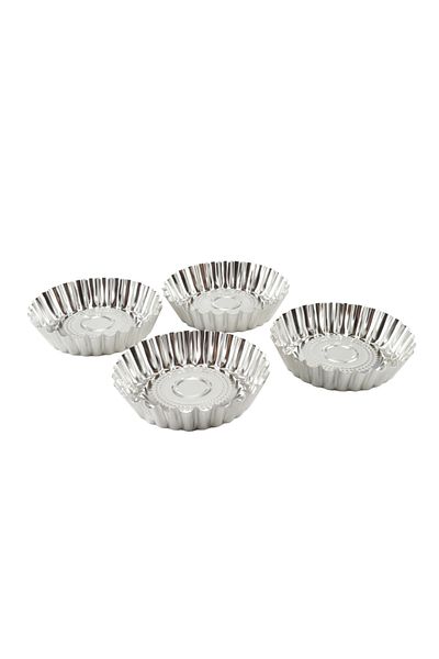Perfect Home Forma pentru tartă fructe, 10.5 cm diametru, 2.5 cm înălțime