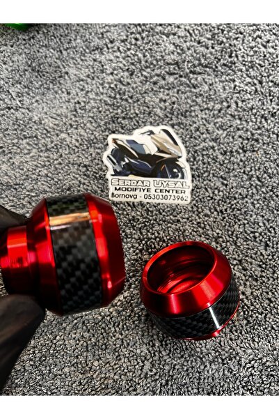 SERDAR UYSAL MODİFİYE CENTER SERDAR UYSAL KIRMIZI ÖN JANT TAKOZ HER MOTORA UY...