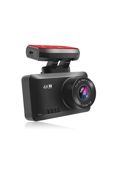 THD Ultra-compact car camera, EGO S16, 2.45 inch display, 4K resolution, 1080p rear camera module, GPS,