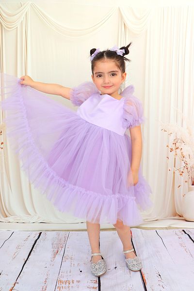 GÜL Baby Girls Backless Birthday Party Dress Tutu Dress
