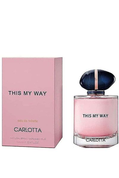 CARLOTA Eau De Toilette This My Way Spray for Women, 100ml