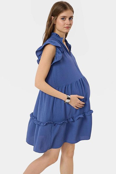 PayBuy Summer Mini Dress Plain Pattern Aerobin Woven Polyester Lightweight Daily Comfortable Use Distinguished Material